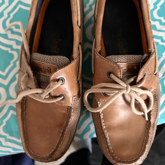 Timberland Other - Timberland Men’s Brown Leather Boat Shoes
